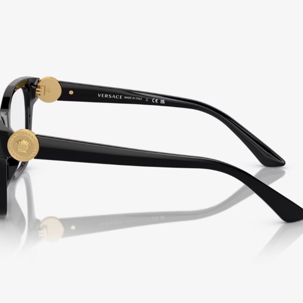 NWT Versace Black Medusa Designer Eyeglass Frames - Picture 4 of 8